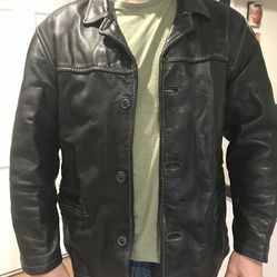 Leather jacket