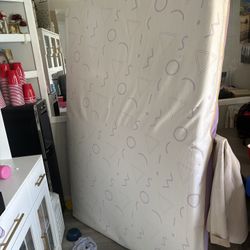 Full Size Mattress 6" w/ waterproof protector