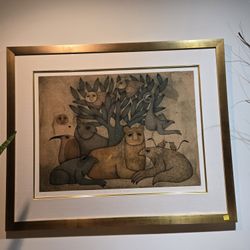 FRAMED ART - In The Forest Of The Night