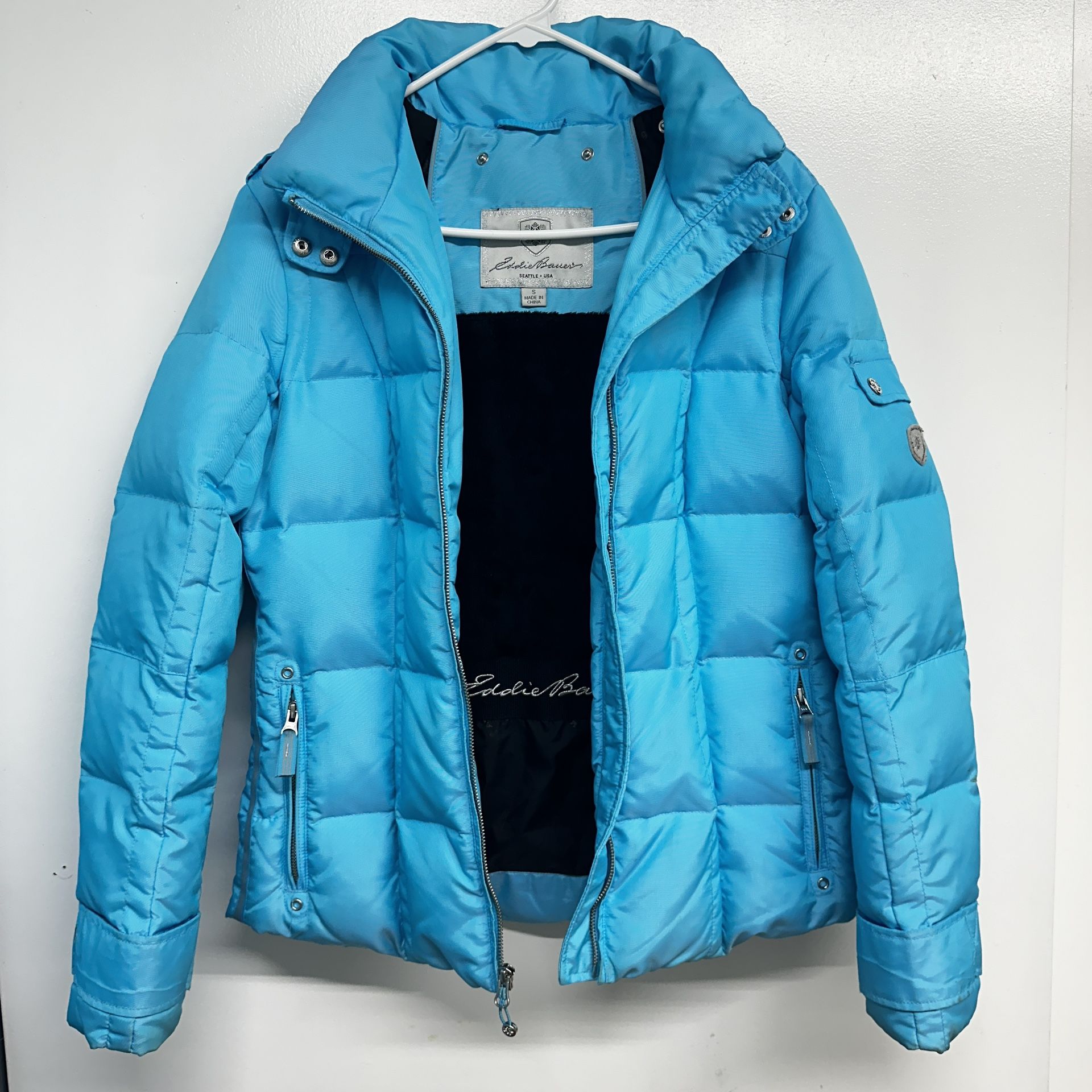 Eddie Bauer Premium Quality Goose Down Jacket Puffer Coat Eddie Bauer Premium Quality Goose Down Jacket Puffer Coat