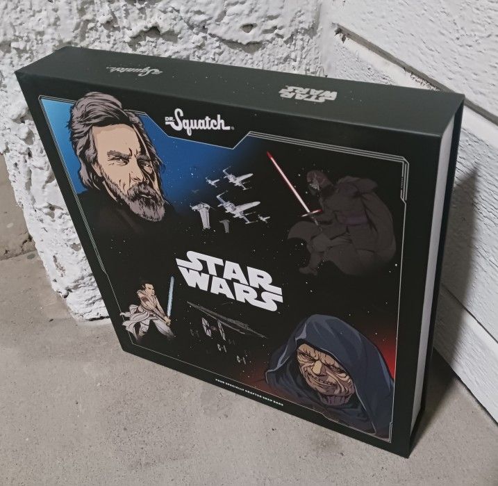 Dr Squatch STAR WARS Collection Set No. ll (Collectors Box w/4 bars) Soap