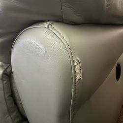 Reclining Leather Sofa And Love Seat