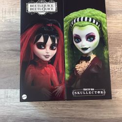 Beetlejuice Monster High Skullector Barbie Dolls