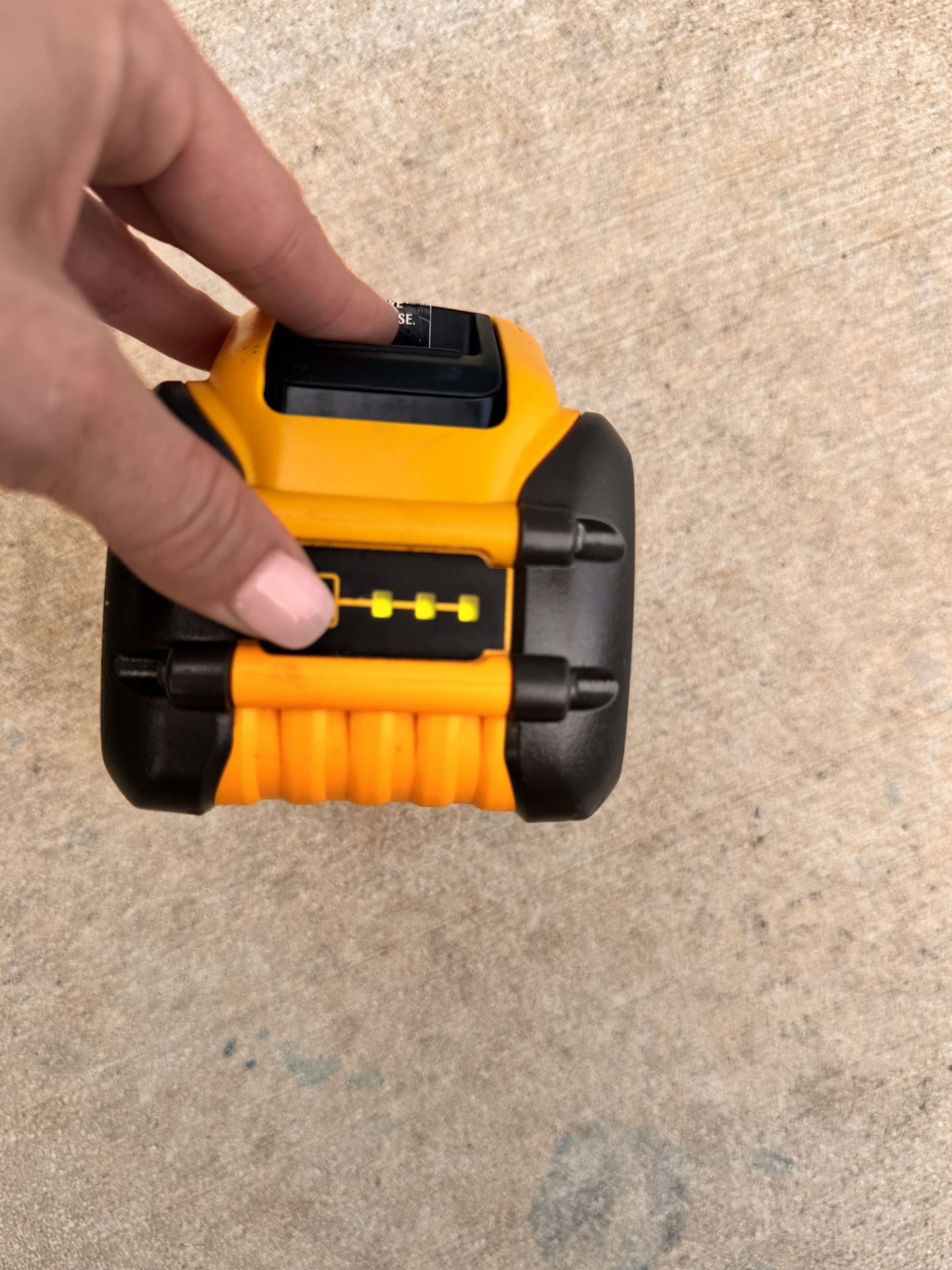 DeWalt Mower Battery