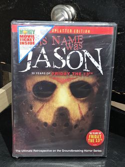 His name was Jason dvd. Movie horror Halloween 🎃