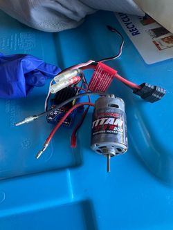 Traxxas trx4 stock esc and motor