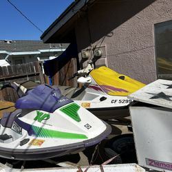 3 Person And 2 Person Jetski With Trailer 