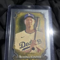 2024 MLB Topps Allen & Ginter Shohei Ohtani Trading Card