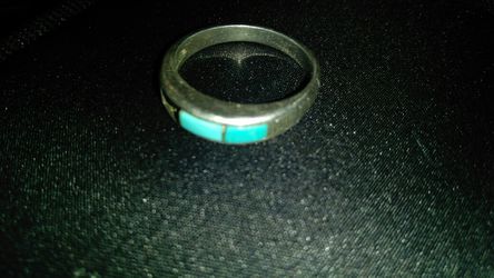 Silver 925 Turquoise Ring Native american tribal band