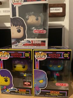 Funko Pop stranger things Eddie & Vecna