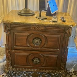 Bed Night Stand To matching Bedroom Set