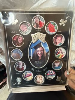 My School Years Collage Photo Frame