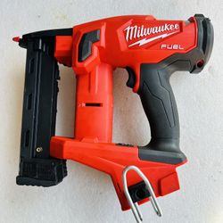 Experience the power and precision of the Milwaukee 2749-20 M18 FUEL 18 GA 1/4" Narrow Crown Stapler, a must-have for any serious tradesperson or DIY 
