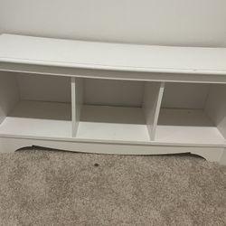 White Bookshelf 