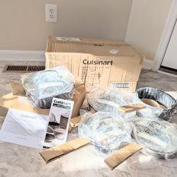 Brand New Cuisinart 9 Piece Cookware Set