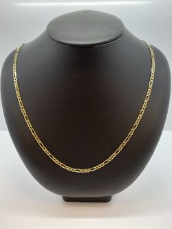 14K Figaro Chain. New 