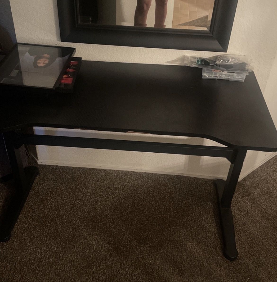 All Black Desk