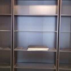 Brown Ikea Bookshelves