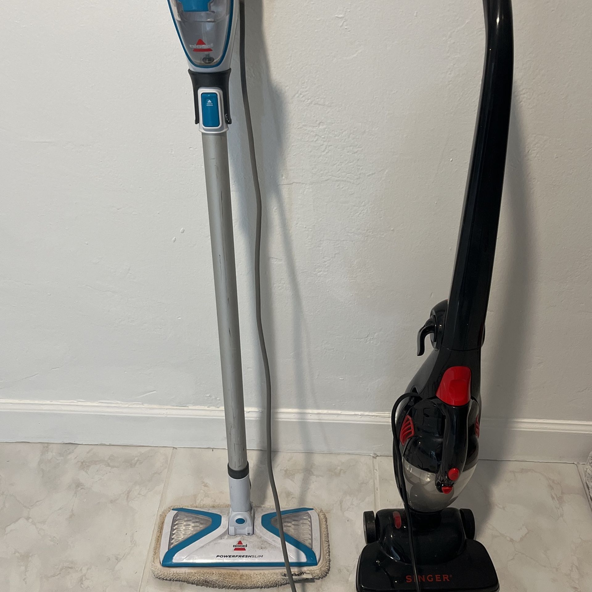 Singer Vacuum And Steam Mop Bissel
