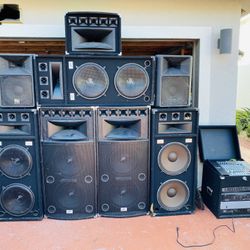 Used amplifiers and speakers best sale for sale