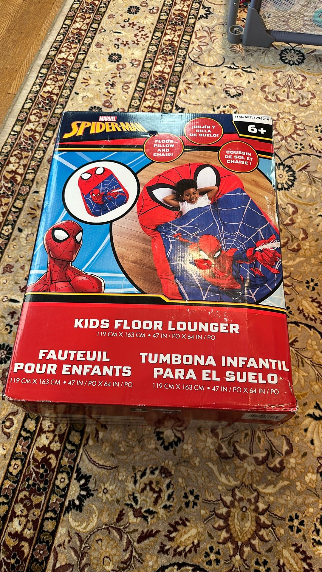 Spider-man: Kids Floor Lounger 