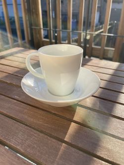 Espresso Cup and Saucer Set (4)