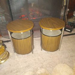 Vintage Zenith Circle Of Sound Omni Directional Speakers (Mid Century)