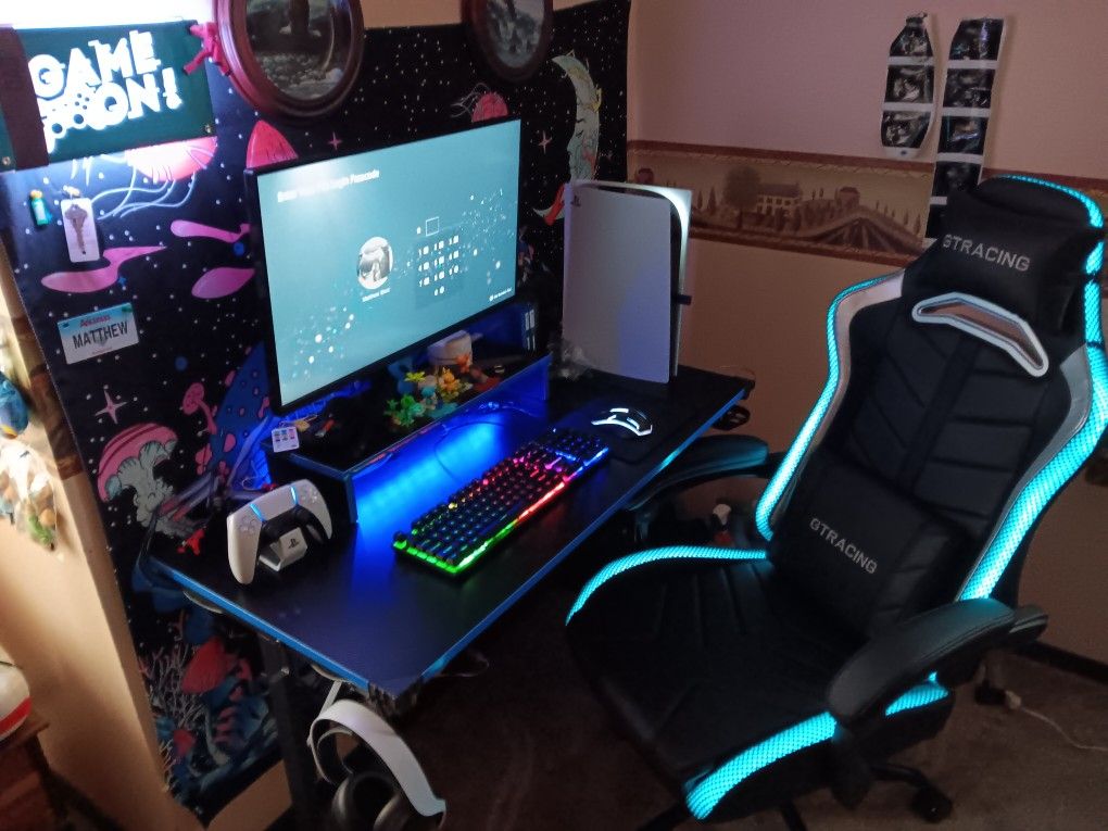 Gaming Set Evrything A Gamer Needs Don't Be Scard To Shoot Me A Price You Never Know