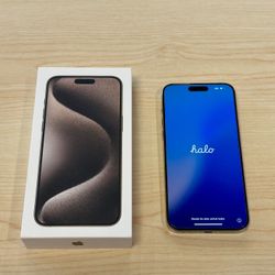 iPhone 15 Pro Max 512GB Unlocked Titanium 