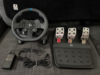 Logitech G923 Racing Wheel & Pedals PlayStation, PC