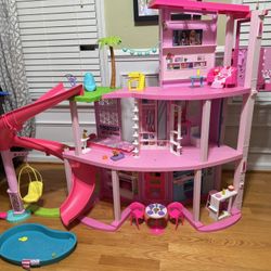 BUILT Barbie Dream House