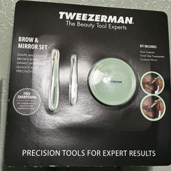 Tweezer Mirror Set
