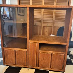 Media Cabinet On Wheels