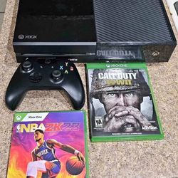 Xbox One W/ 3 Games 