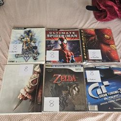 Video Game Strategy Guides $8 Each