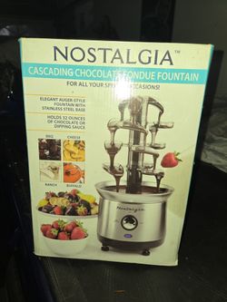 Cascade chocolate fondue Fountain