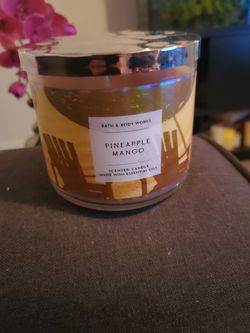 Bath and Body work 3 wick candles