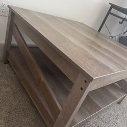 Wooden Coffee Table with storage 