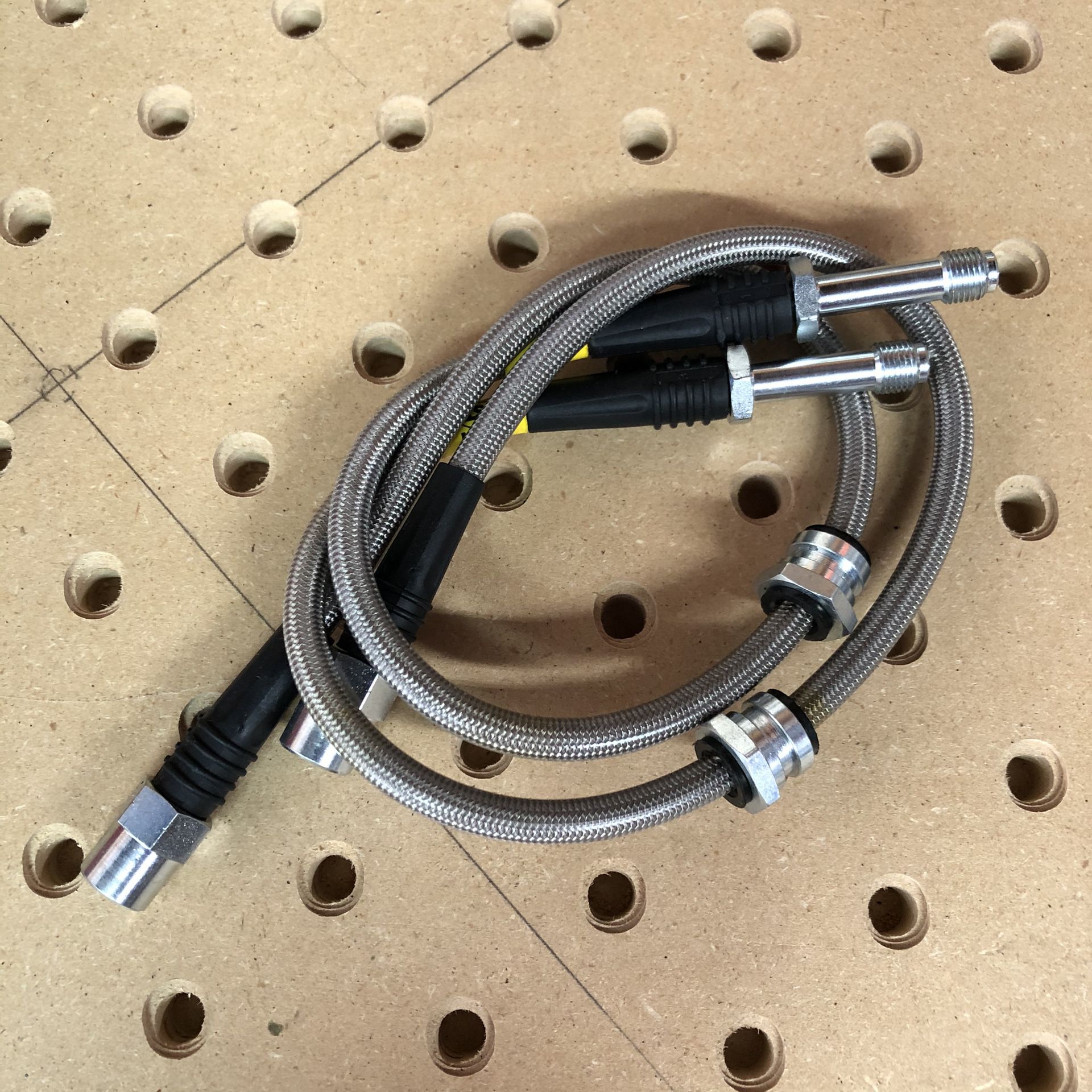 BMW E46 STOPTECH STAINLESS STEEL BRAKE LINES
