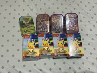 30th celebration booster bundles and mini tins