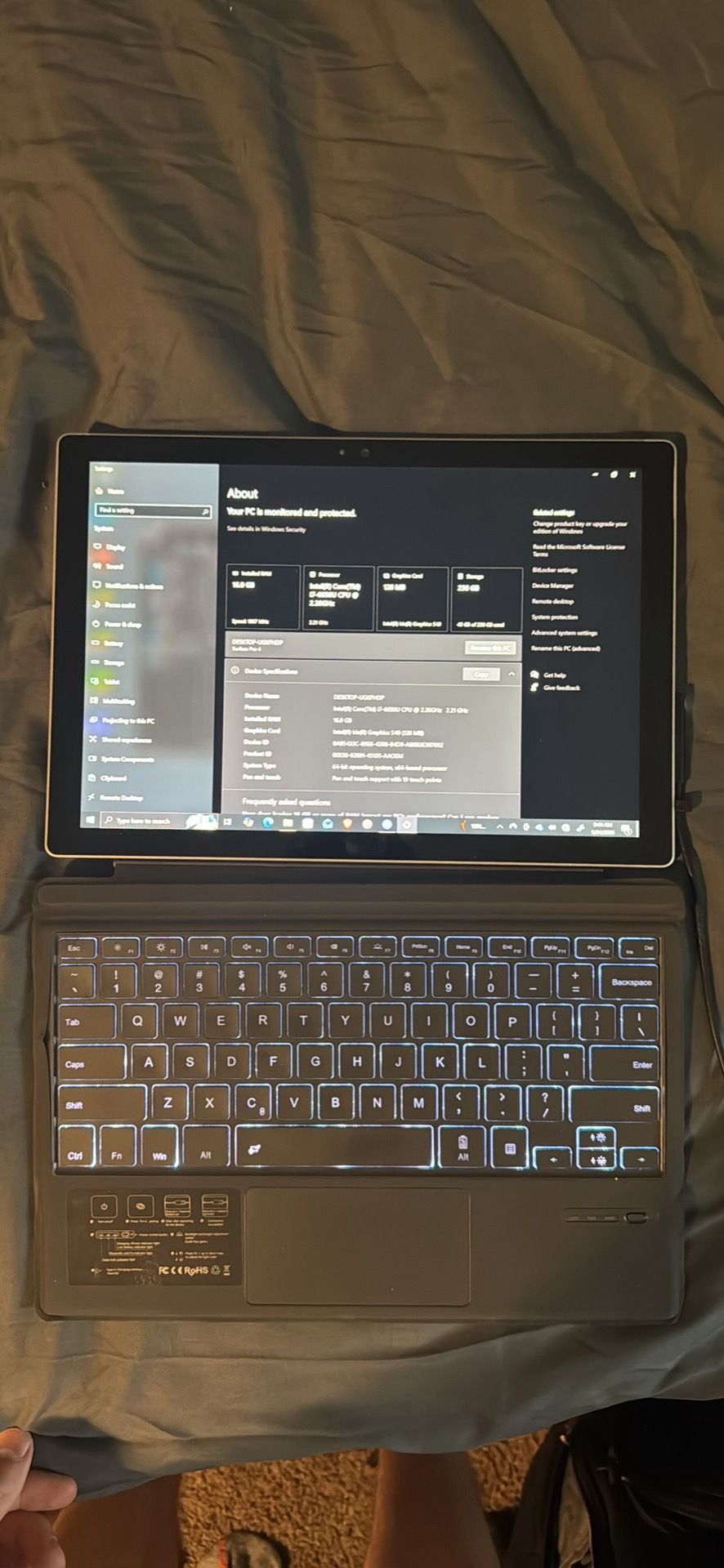 Surface Pro 4 Laptop