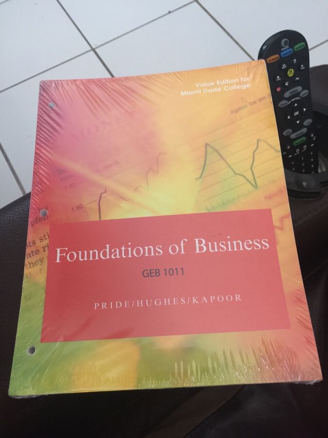 Foundations of business