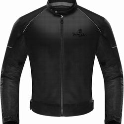 IRON JIA'S Motorcycle Jacket, CE Armored, Summer Riding Mesh Breathable Casual Biker Jacket