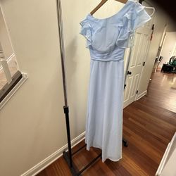 Women Long Chiffon A Formal Wedding Guest Dress 
