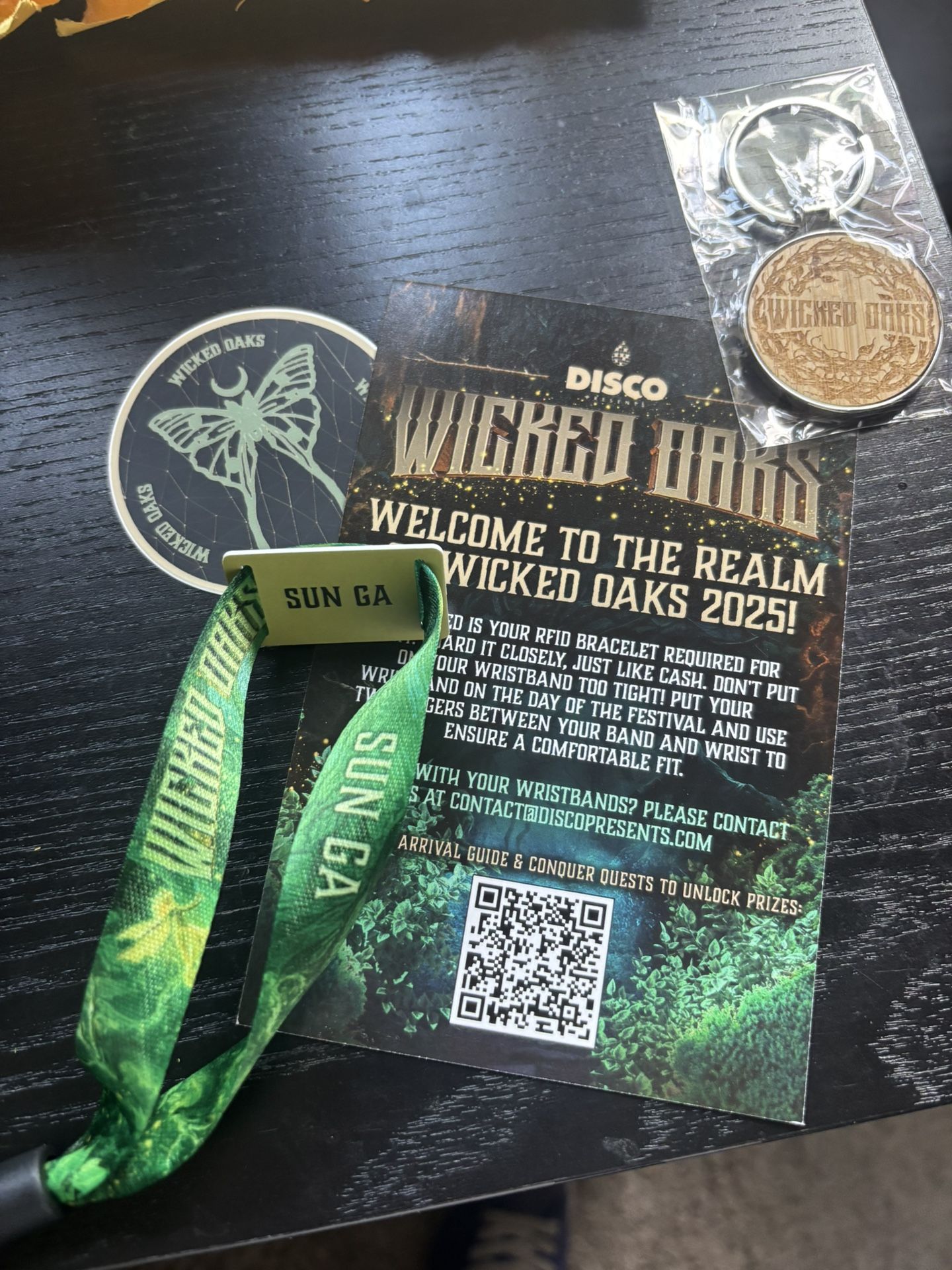 Wicked Oaks Festival ticket for Sunday GA