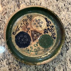Rustic Handmade Pottery Platter / Decorative Bowl – 13.75”