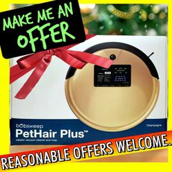 bObsweep - Bob PetHair Plus Robot Vacuum and Mop - Model WPP56001