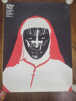 Killer nun movie poster 1979 Ap 6/10