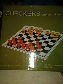 Checkers drinking game