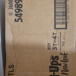 PULL-UPS  SIZE 3T/4T 